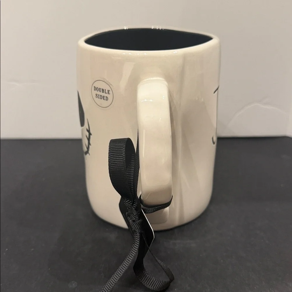 Rae Dunn The Night Before Christmas JACK Halloween Double-Sided Mug! NEW - Picture 6 of 12